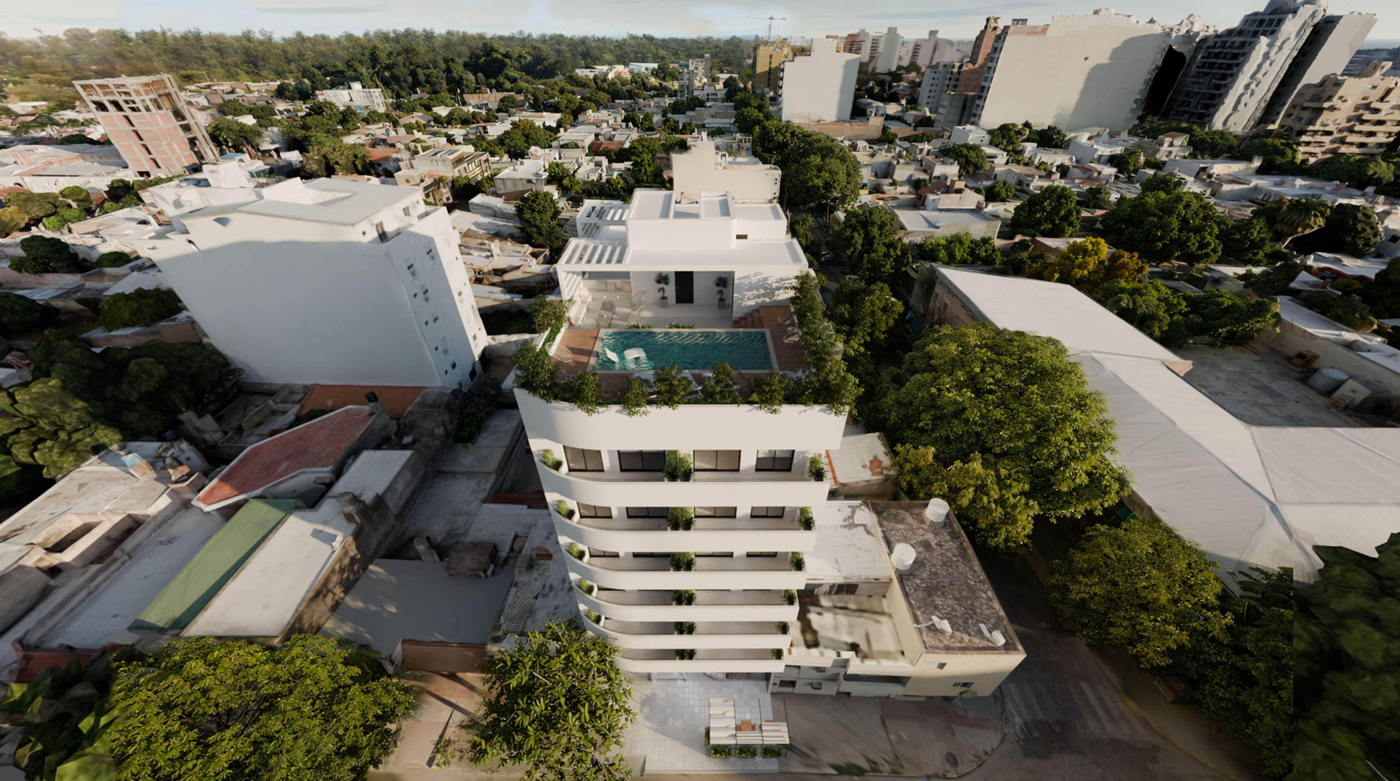 Fachada del edificio Aires de Río - Imagen 3