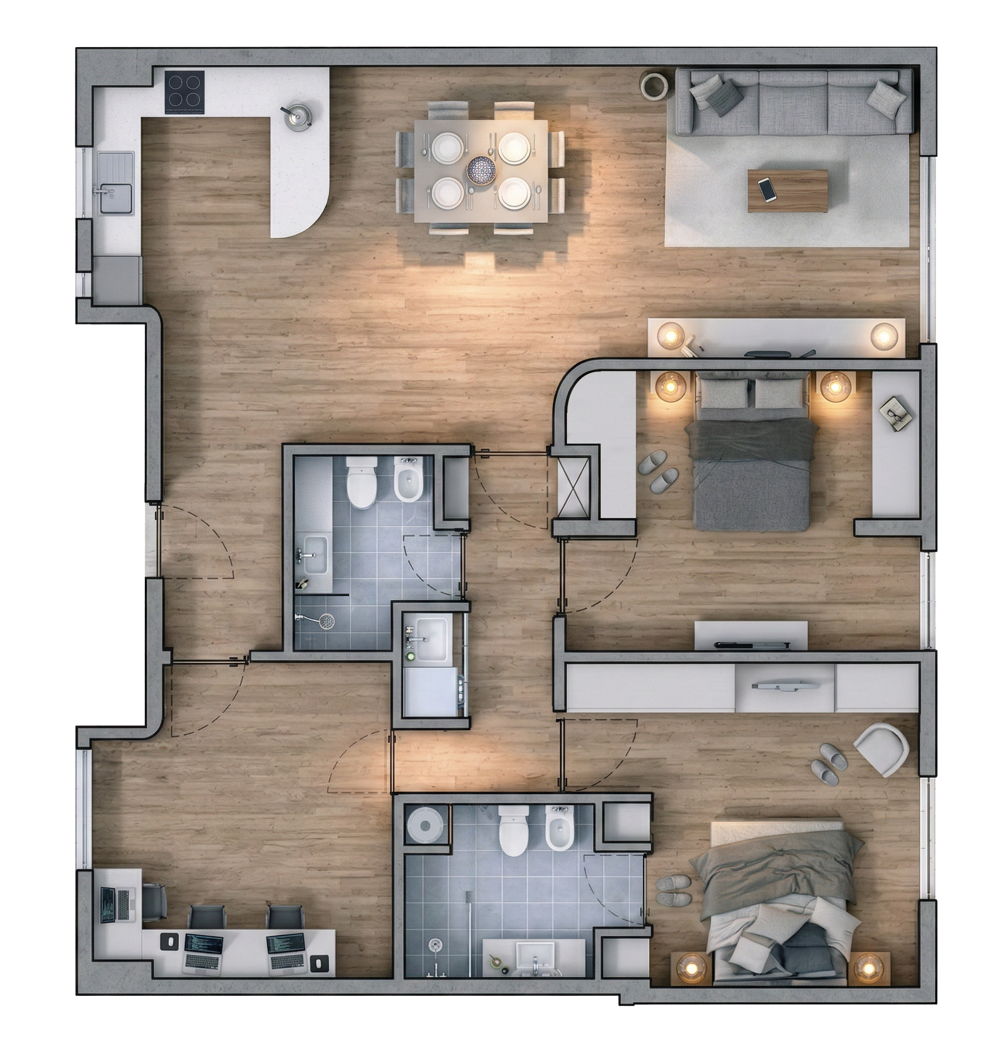 Departamento de 4 ambientes